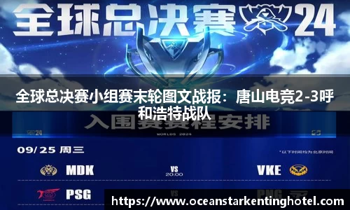 全球总决赛小组赛末轮图文战报：唐山电竞2-3呼和浩特战队