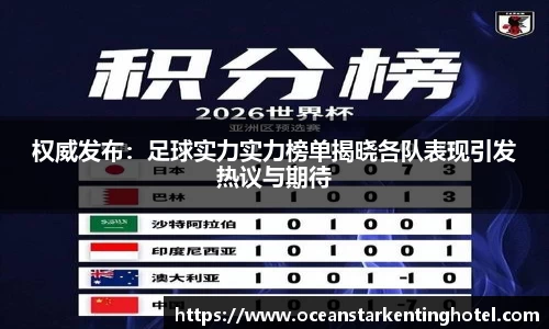 权威发布：足球实力实力榜单揭晓各队表现引发热议与期待